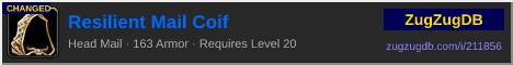 Resilient Mail Coif: forum signature banner