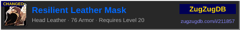 Resilient Leather Mask: forum signature banner