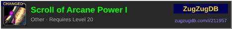 Scroll of Arcane Power I: forum signature banner