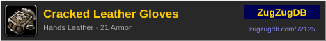 Cracked Leather Gloves: forum signature banner