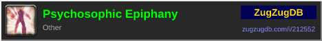 Psychosophic Epiphany: forum signature banner