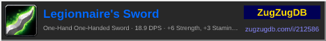 Legionnaire's Sword: forum signature banner