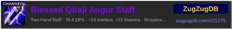 Blessed Qiraji Augur Staff: forum signature banner