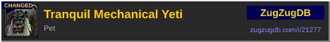 Tranquil Mechanical Yeti: forum signature banner