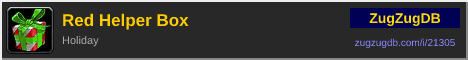 Red Helper Box: forum signature banner
