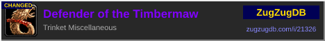 Defender of the Timbermaw: forum signature banner