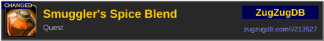 Smuggler's Spice Blend: forum signature banner