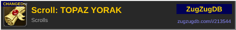 Scroll: TOPAZ YORAK: forum signature banner