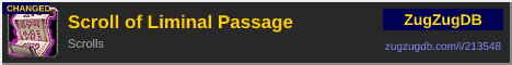 Scroll of Liminal Passage: forum signature banner