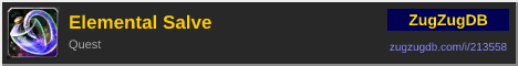 Elemental Salve: forum signature banner