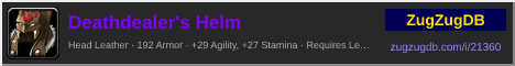 Deathdealer's Helm: forum signature banner