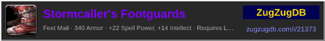 Stormcaller's Footguards: forum signature banner