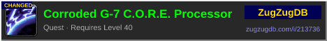 Corroded G-7 C.O.R.E. Processor: forum signature banner