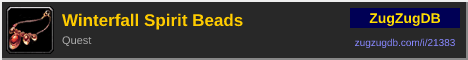 Winterfall Spirit Beads: forum signature banner