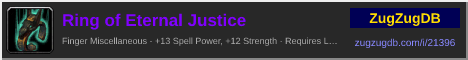 Ring of Eternal Justice: forum signature banner