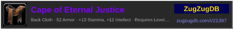Cape of Eternal Justice: forum signature banner