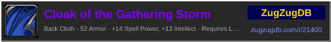 Cloak of the Gathering Storm: forum signature banner