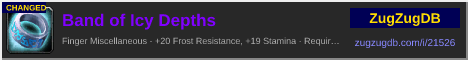 Band of Icy Depths: forum signature banner