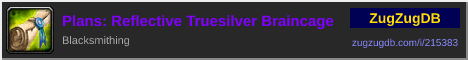 Plans: Reflective Truesilver Braincage: forum signature banner