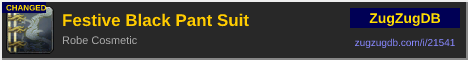 Festive Black Pant Suit: forum signature banner