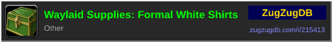 Waylaid Supplies: Formal White Shirts: forum signature banner
