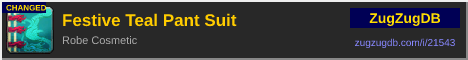Festive Teal Pant Suit: forum signature banner
