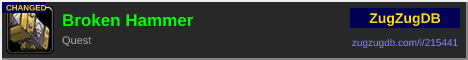 Broken Hammer: forum signature banner