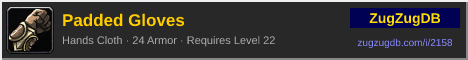 Padded Gloves: forum signature banner