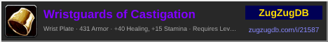 Wristguards of Castigation: forum signature banner