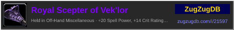 Royal Scepter of Vek'lor: forum signature banner