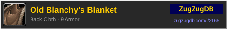 Old Blanchy's Blanket: forum signature banner