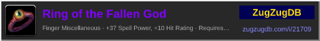 Ring of the Fallen God: forum signature banner