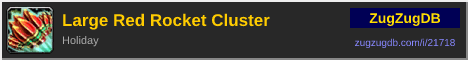 Large Red Rocket Cluster: forum signature banner