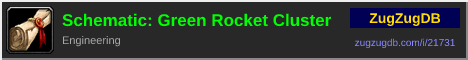 Schematic: Green Rocket Cluster: forum signature banner