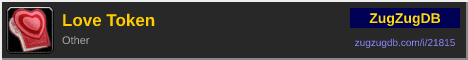 Love Token: forum signature banner