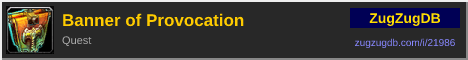 Banner of Provocation: forum signature banner