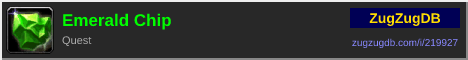 Emerald Chip: forum signature banner