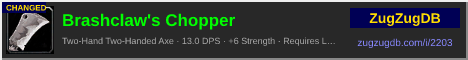 Brashclaw's Chopper: forum signature banner