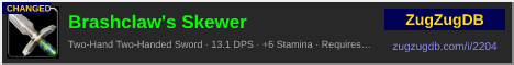 Brashclaw's Skewer: forum signature banner