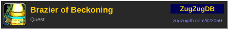 Brazier of Beckoning: forum signature banner