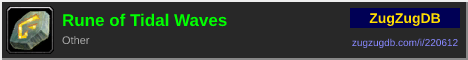 Rune of Tidal Waves: forum signature banner