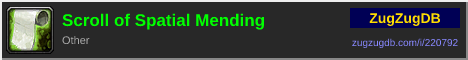 Scroll of Spatial Mending: forum signature banner