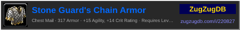 Stone Guard's Chain Armor: forum signature banner