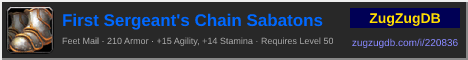 First Sergeant's Chain Sabatons: forum signature banner