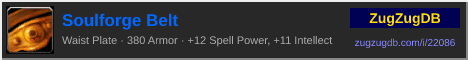 Soulforge Belt: forum signature banner