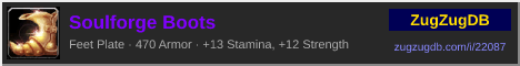 Soulforge Boots: forum signature banner