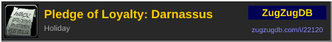Pledge of Loyalty: Darnassus: forum signature banner