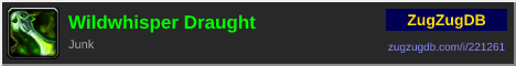 Wildwhisper Draught: forum signature banner