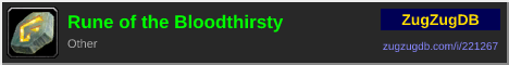 Rune of the Bloodthirsty: forum signature banner