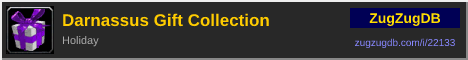 Darnassus Gift Collection: forum signature banner